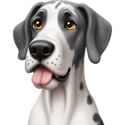 Great Dane  sticker