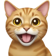 cat emoji sticking tongue out sticker