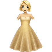 sparkly dress sticker