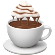 hot chocolate sticker