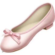 Ballet shoe sticker