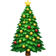 christmas tree sticker