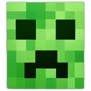 Minecraft creeper sticker