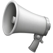 megaphone sticker