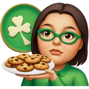 Irish Cookie sticker