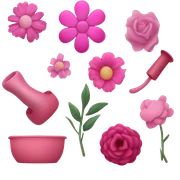 Pink sticker