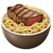 steak noodles sticker