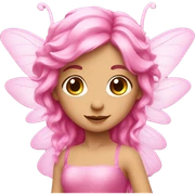 pink fairy sticker