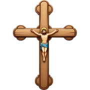 a cross  sticker