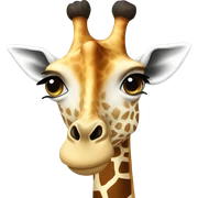giraffe sticker