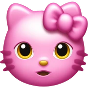 Hello kitty pink  sticker