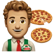 Papa John’s  sticker