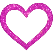 Heart sparkle  sticker