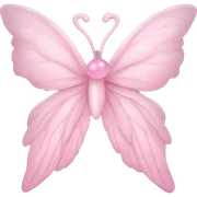 light pink fairy wings sticker
