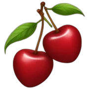 pair of Cherries sticker