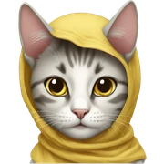 muslim cat sticker