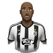 juventus heart sticker