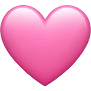 Pink hearts sticker