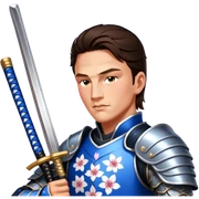 Samurai Warrior sticker