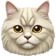 Persian cat sticker