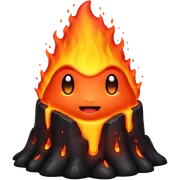 Lava sticker
