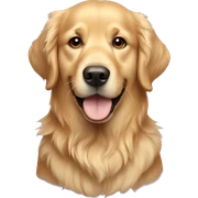 Golden retriever  sticker