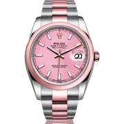 Pink Rolex datejust watch  sticker
