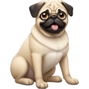 Pug sticker