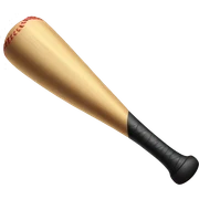 Baseball bat sticker