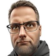 realistic portrait of a male sticker