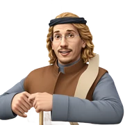 realistic meme of a man sticker
