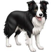 border collie sticker