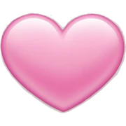 Heart pink sticker