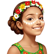 Flower-Crowned Dancer sticker