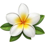 plumeria  sticker