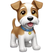 terrier toy sticker