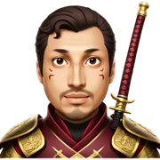 Samurai Leader sticker