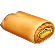 Egg roll sticker