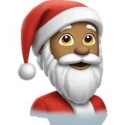santa claus sticker