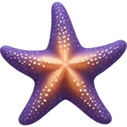 Starfish sticker