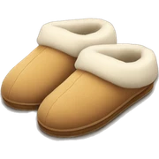 Cozy slippers sticker