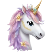 Fairy unicorn sticker