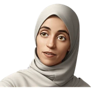 realistic solo portrait of girl sticker