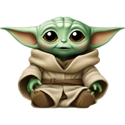 baby yoda sticker