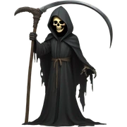 Grim reaper  sticker