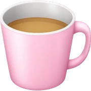 Light pink Cup  sticker