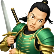 Samurai Guardian sticker