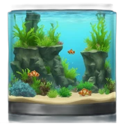 aquascaping fish tank sticker