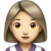 Japanese girl sticker