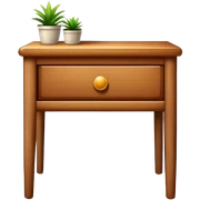 bedside table sticker